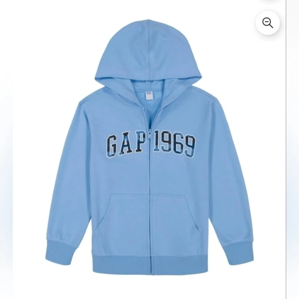 Gap Kids Full Zip French Terry Jacket Blue Size S 6-7